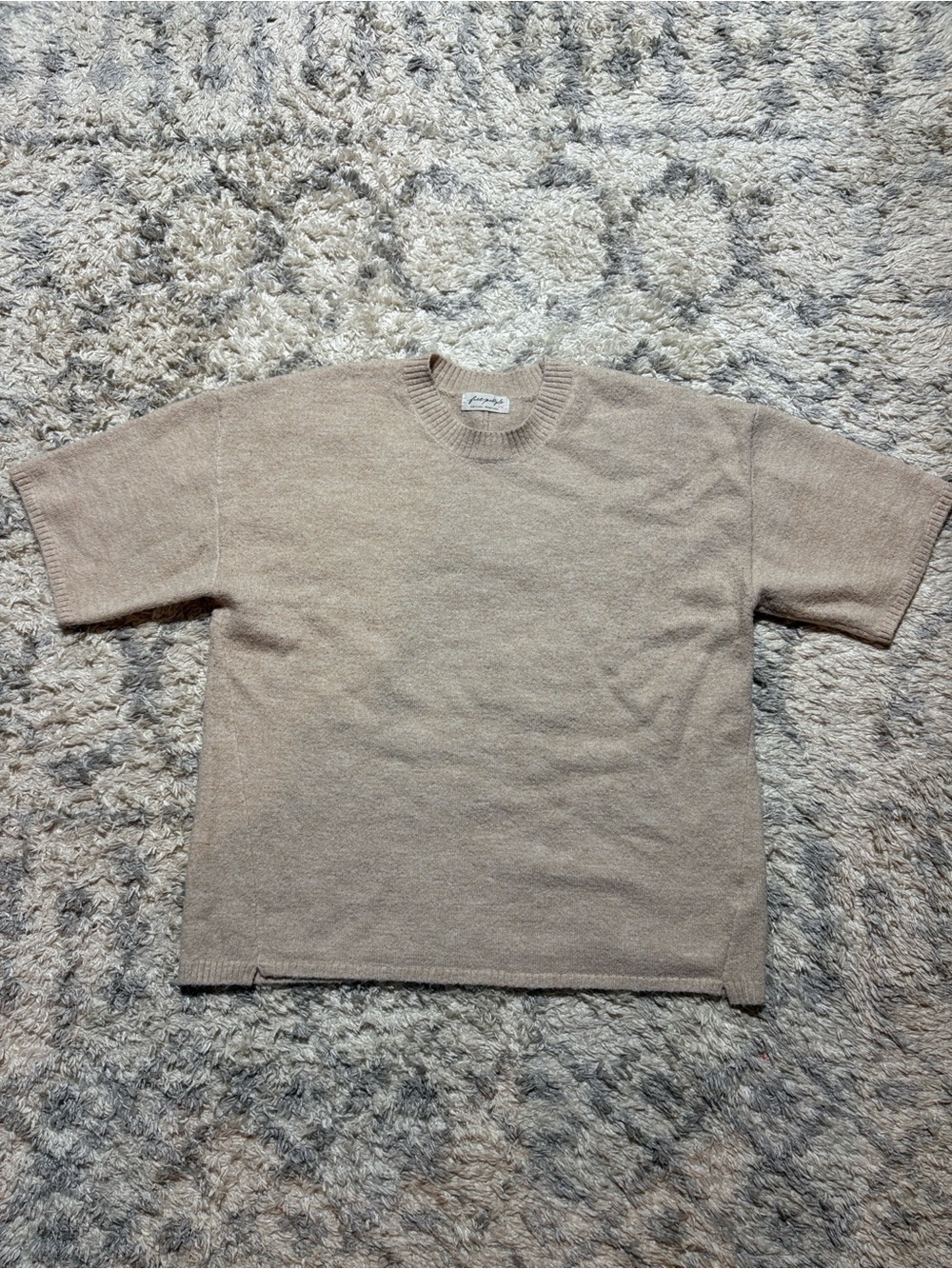 Free People Margot SoftSpun Sweater Tee Size XL